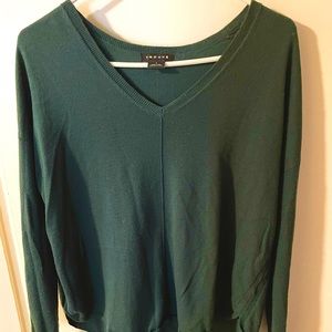 Forest Green Long Sleeved Sweater by Trouvé